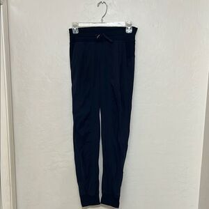 Lululemon Dance Studio Blue Athletic Pull-On Jogger Pants Athleisure Gym